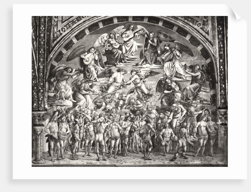 The Calling of the Chosen to Heaven by Luca Signorelli