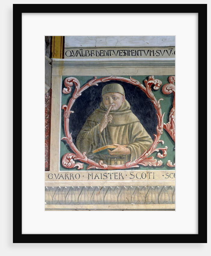 John Duns Scotus 1450 by Benozzo di Lese di Sandro Gozzoli