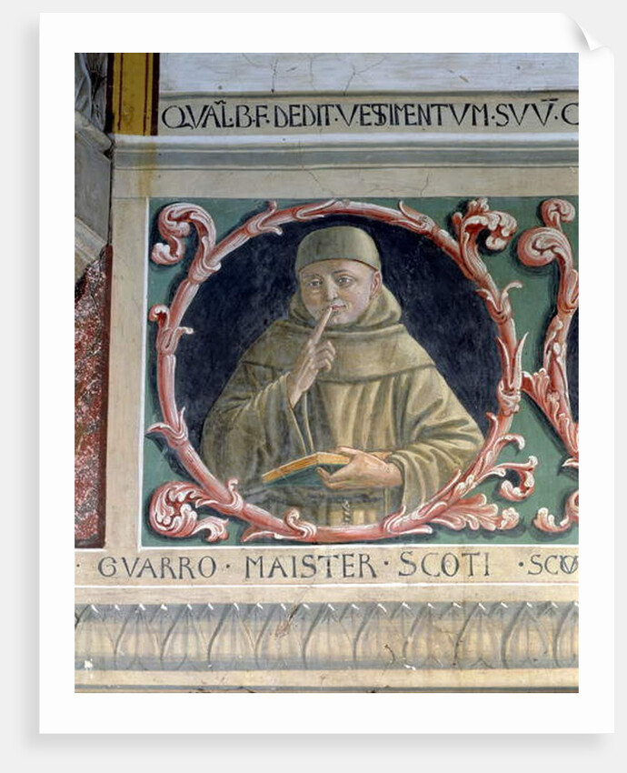 John Duns Scotus 1450 by Benozzo di Lese di Sandro Gozzoli