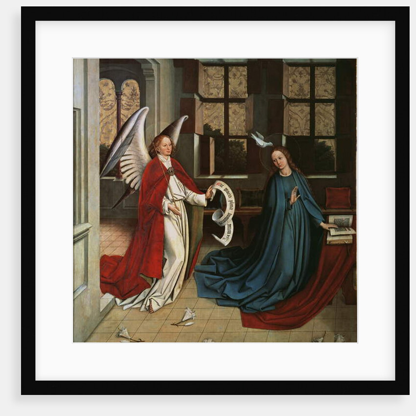 The Annunciation, 1458 by Hans Multscher