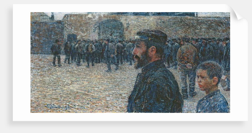 The Call to Work, 1893 by Plinio Nomellini