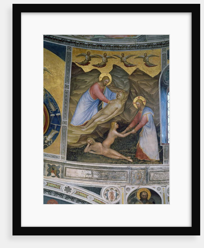 The Creation of Adam and Eve, 1360-70 by Giusto di Giovanni de' Menabuoi