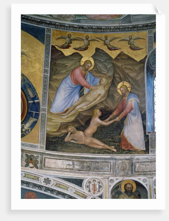 The Creation of Adam and Eve, 1360-70 by Giusto di Giovanni de' Menabuoi