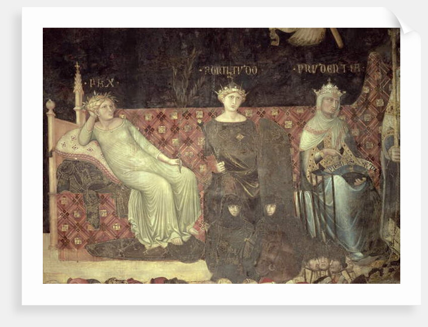 Allegory of Good Government by Ambrogio Lorenzetti