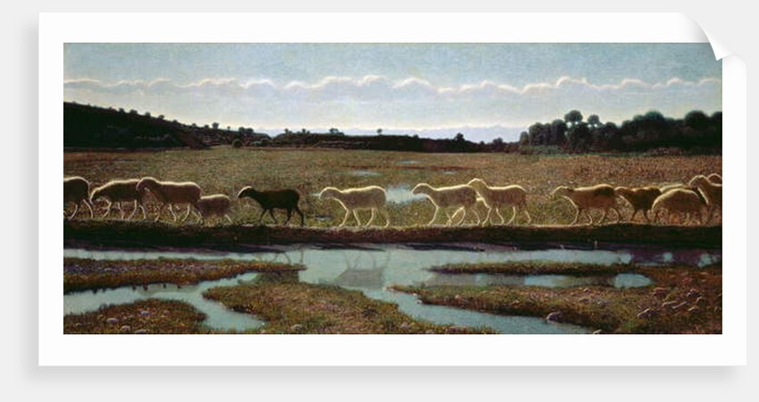 The Mirror of Life: That which the First One does, the Others follow, 1895-98 by Giuseppe Pellizza da Volpedo