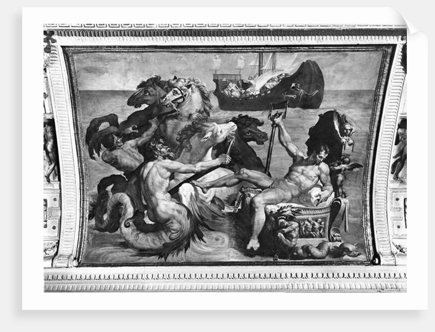 Neptune and Ulysses' ship, 1554 by Pellegrino Tibaldi