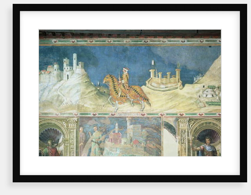 Commemoration of Guidoriccio da Fogliano at the Siege of Montemassi by Simone Martini