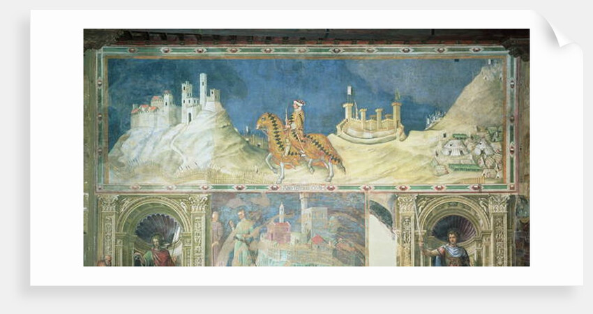 Commemoration of Guidoriccio da Fogliano at the Siege of Montemassi by Simone Martini