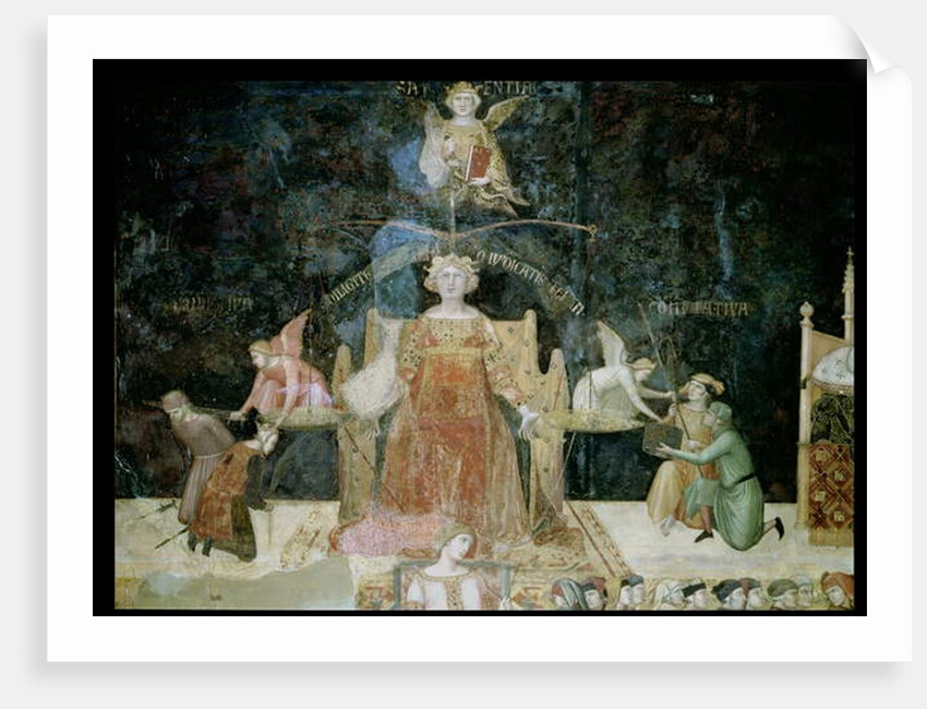 Allegory of Good Government by Ambrogio Lorenzetti