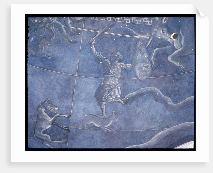 The Path of the Sun through the stars on the night of the 4th July 1442 by Giuliano d'Arrighi Pesello