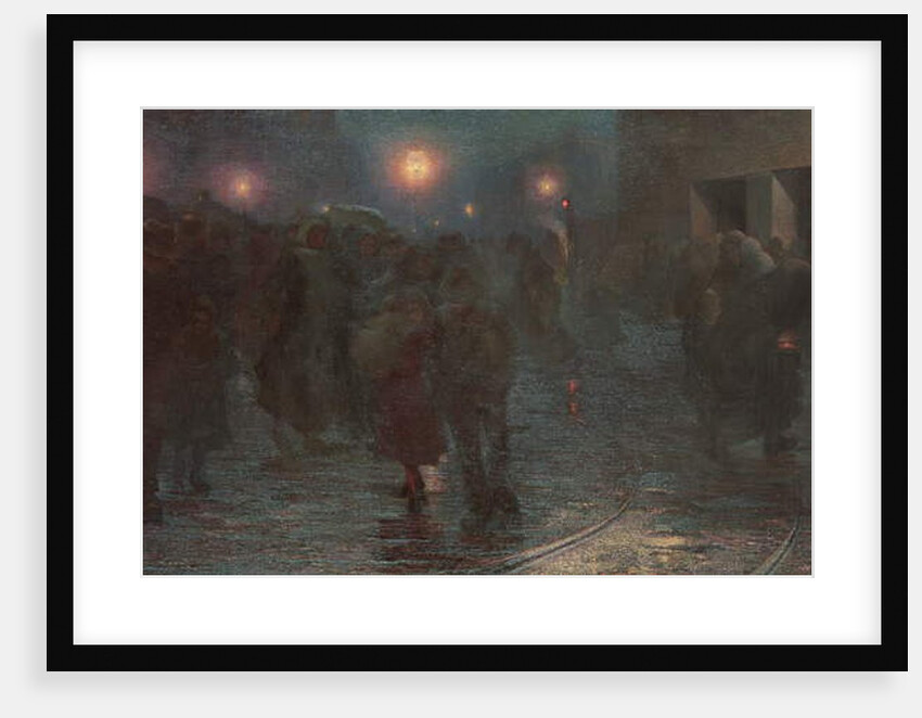 December: The Workers' Dawn, 1897 by Giovanni Sottocornola