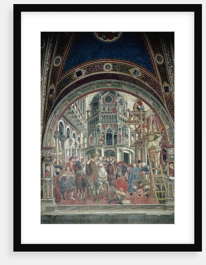 The Extension of the Hospital, c.1442-43 by Domenico di Bartolo