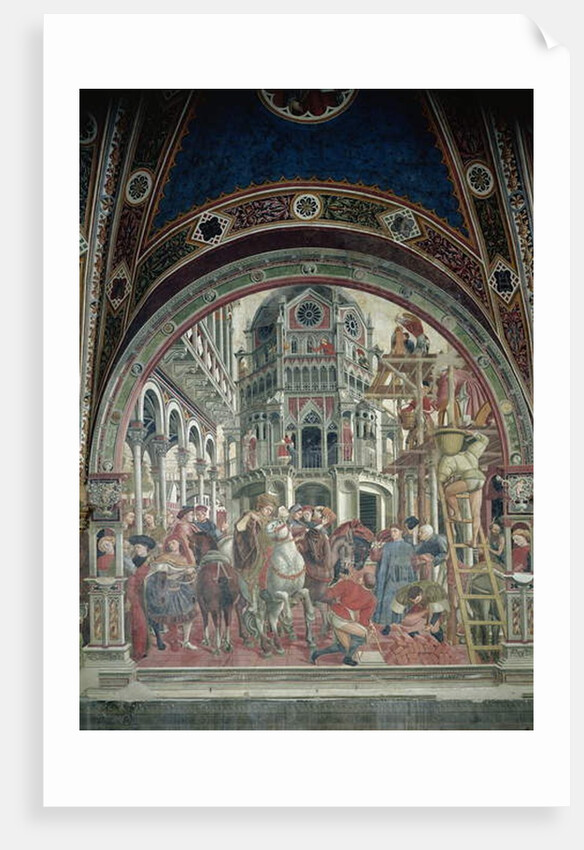The Extension of the Hospital, c.1442-43 by Domenico di Bartolo