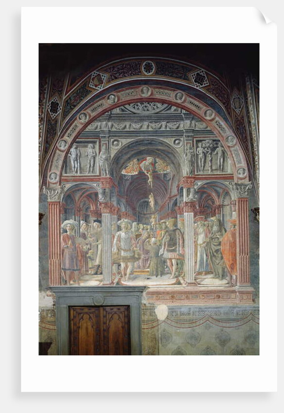 The Stairway to Heaven, 1441 by Lorenzo di Pietro Vecchietta