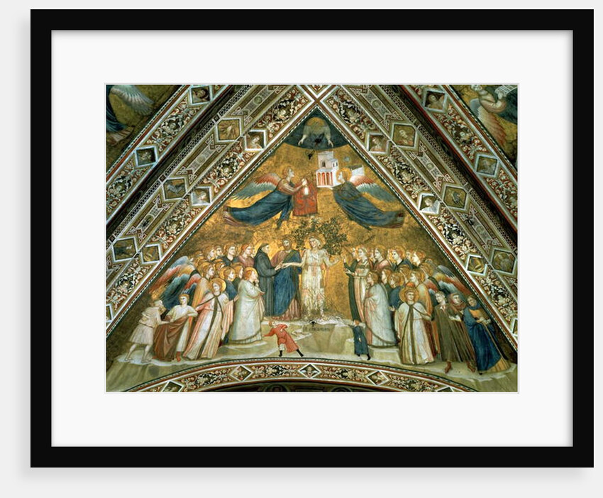 The Mystic Marriage of St. Francis with Holy Poverty by Giotto di Bondone