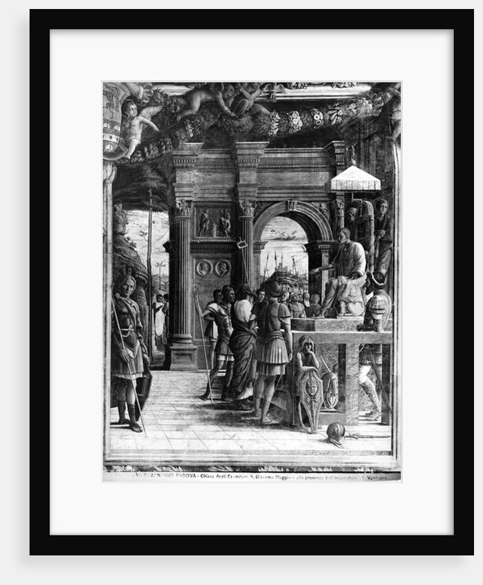 St. James the Great brought before King Herod Agrippa by Andrea Mantegna