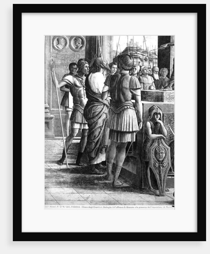 St. James the Great brought before King Herod Agrippa by Andrea Mantegna