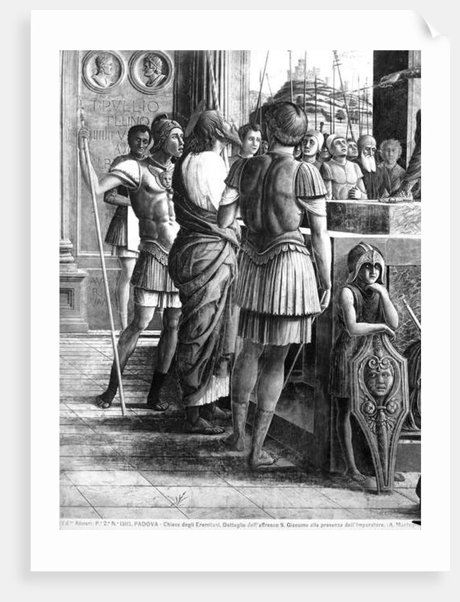 St. James the Great brought before King Herod Agrippa by Andrea Mantegna