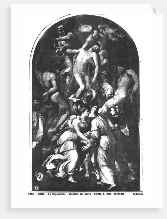 The Deposition by Jacopino del Conte