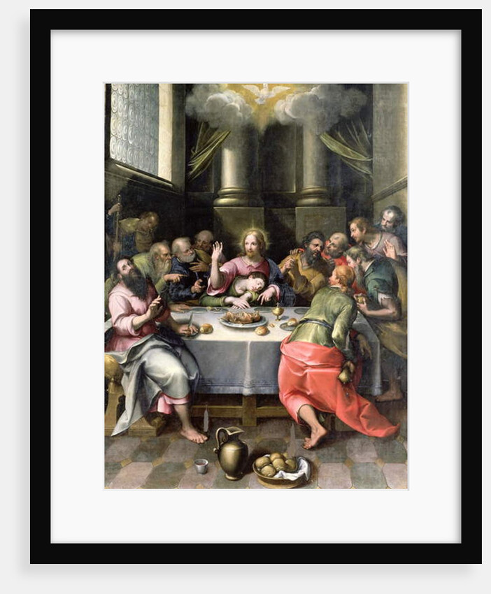 The Last Supper, 1611 by Denys Calvaert or Calvart