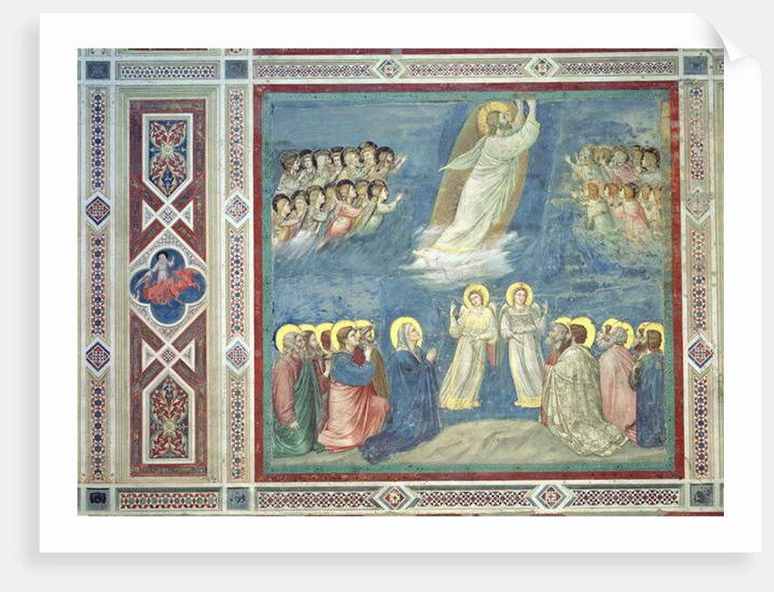 The Ascension, c.1305 by Giotto (c.1266-1337)