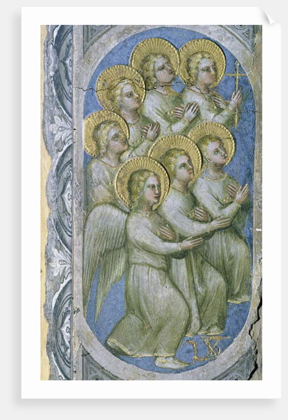 The Seven Angels of the Apocalypse Receive the Seven Flasks, 1360-70 by Giusto di Giovanni de' Menabuoi