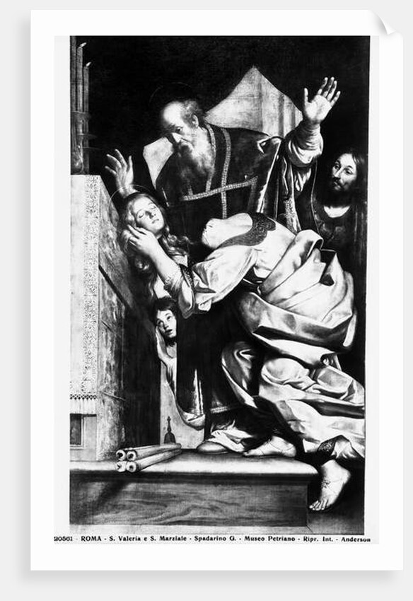 St. Valerie and St. Martial by Giovanni Antonio Galli