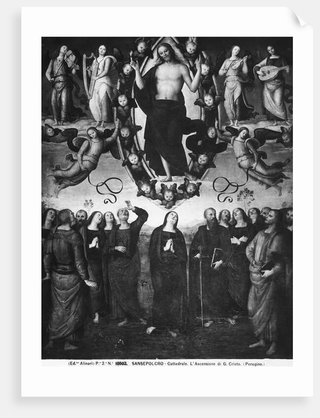 The Ascension of Christ by Pietro Perugino