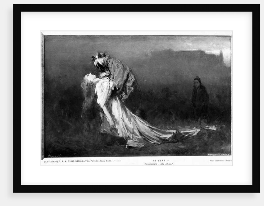 King Lear by Domenico Morelli