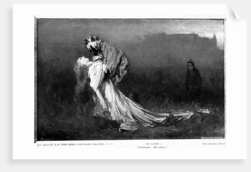 King Lear by Domenico Morelli