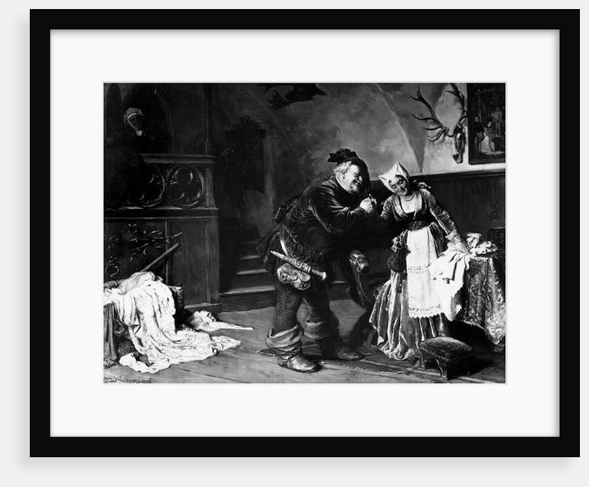 Sir John Falstaff, 1876 by Eduard von Grutzner