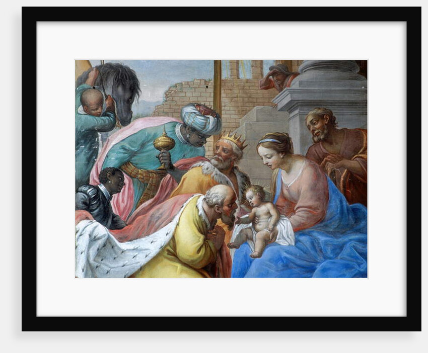 The Adoration of the Magi, central detail by Giancarlo Aliberti