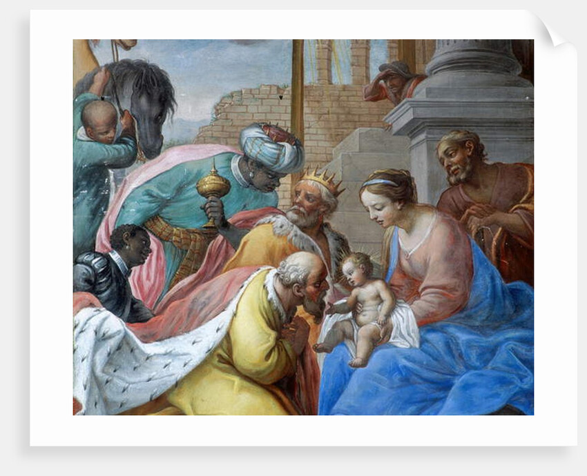 The Adoration of the Magi, central detail by Giancarlo Aliberti