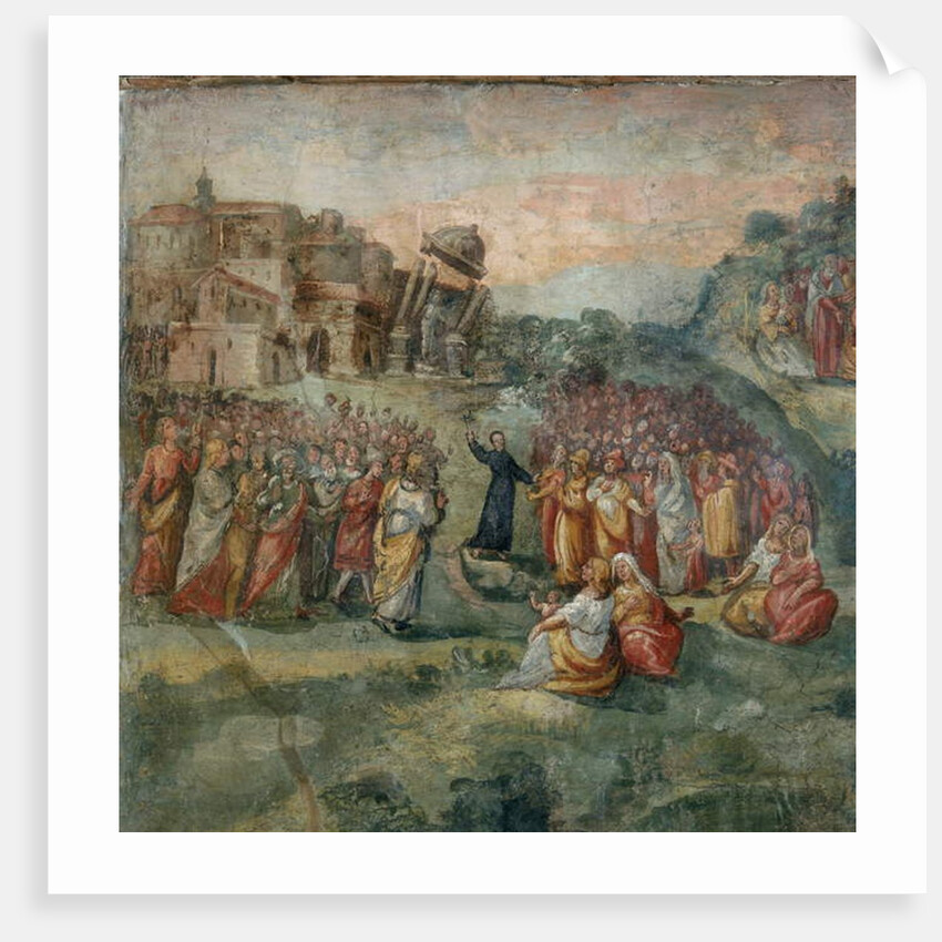 Sermon of Saint Hippolytus by Italian School