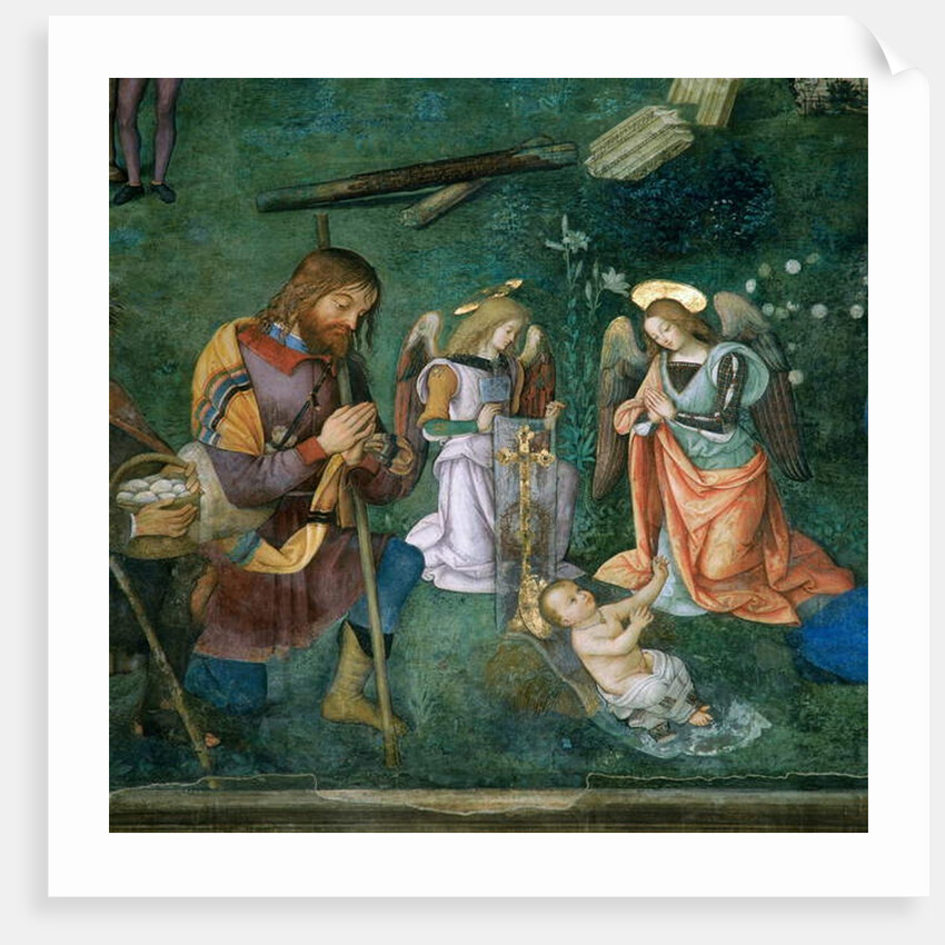 The Christ Child by Bernardino di Betto Pinturicchio