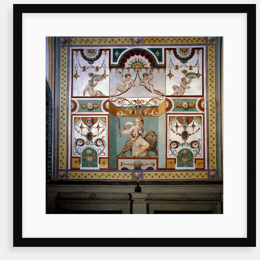 Allegory of the Fortezza and grotesque by Giallo Fiorentino