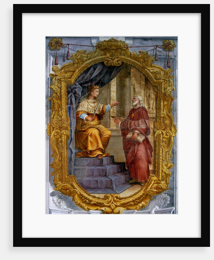 Allegory of Justice and Cousel by Francesco Ferrari