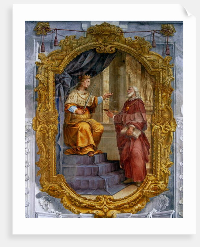 Allegory of Justice and Cousel by Francesco Ferrari