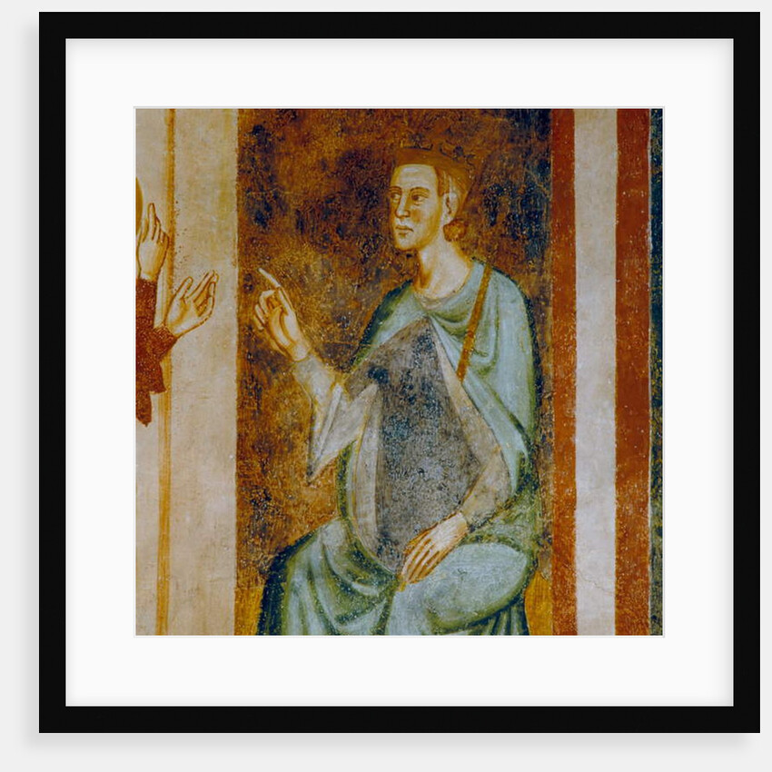 The Governor of Antioch Olibrius by Italian School