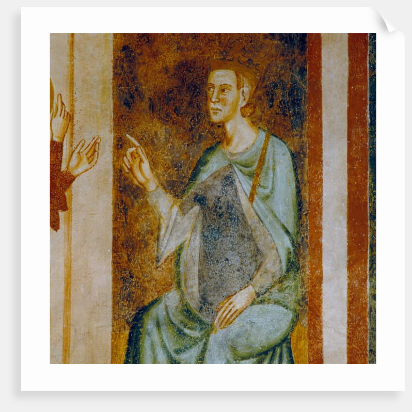 The Governor of Antioch Olibrius by Italian School