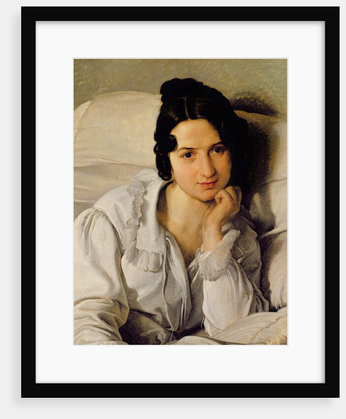 Carolina Zucchi, 1825 by Francesco Hayez