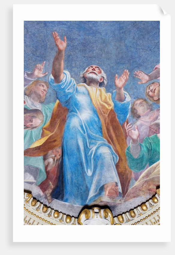 Descent of the Holy Spirit on the Twelve Apostles, c.1575 by Carlo Urbino