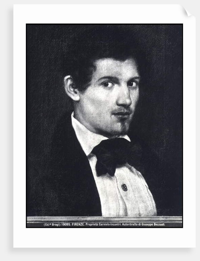 Self portrait, c.1795-1830 by Giuseppe Bezzuoli