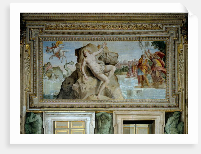 Andromeda Offered to the Sea Monster is Freed by Perseus, 1597-1604 by Domenichino (1581-1641)