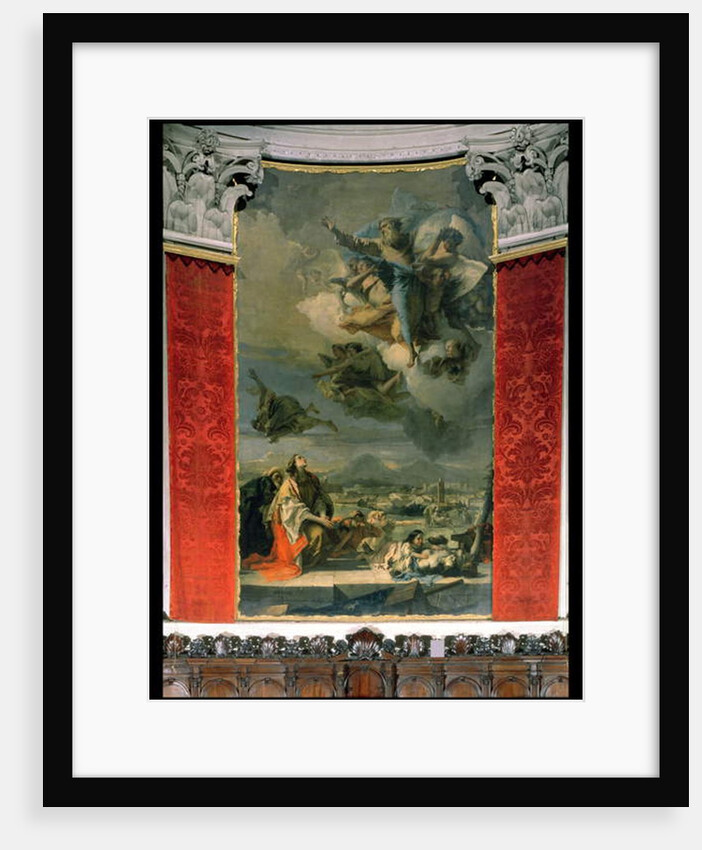 St. Thecla delivering the City from Plague by Giovanni Battista Tiepolo