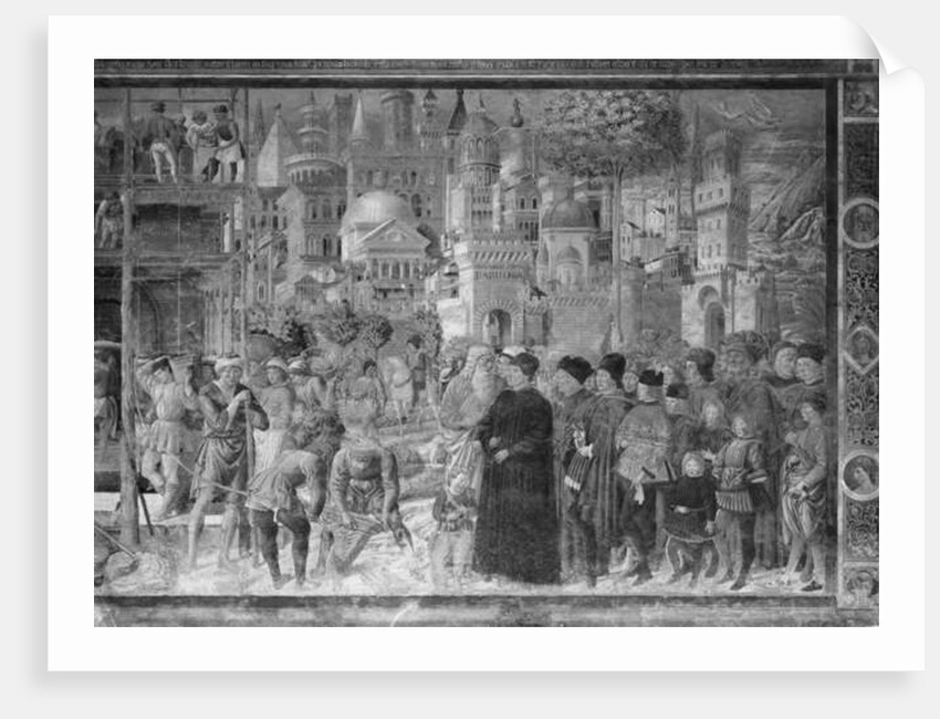 The Tower of Babel, 1468-84 by Benozzo di Lese di Sandro Gozzoli