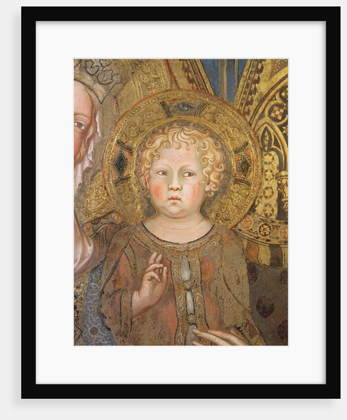 Maesta: Christ Child, 1315 by Simone Martini