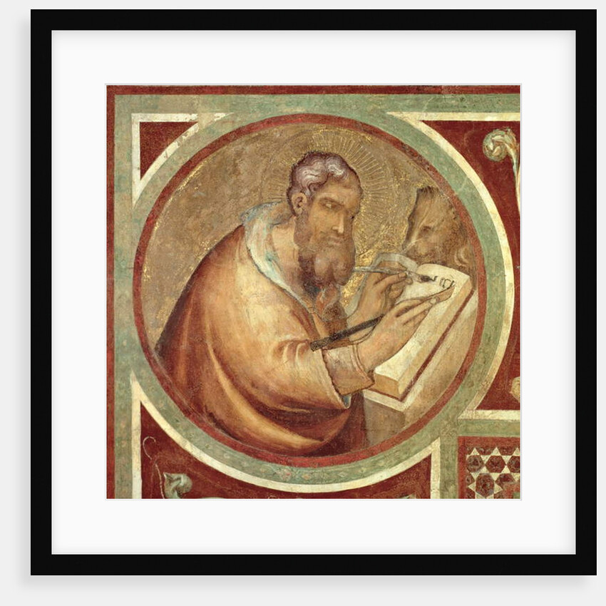Maesta: St. Mark with the Lion by Simone Martini