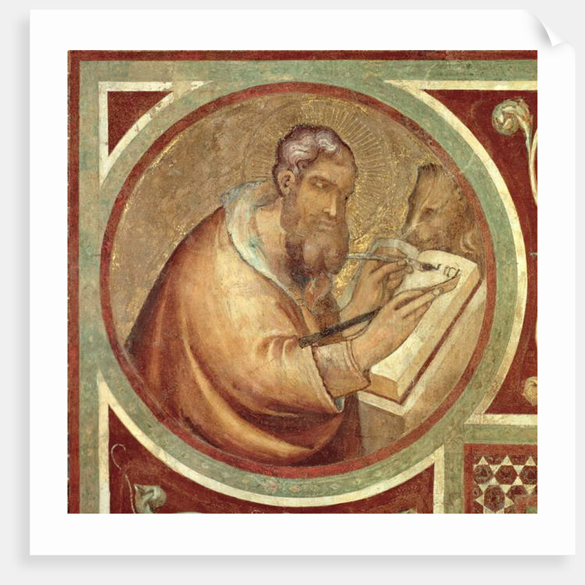 Maesta: St. Mark with the Lion by Simone Martini