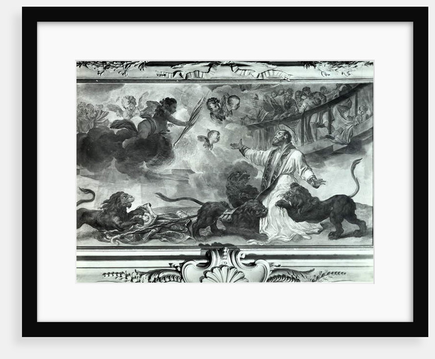 The Martyrdom of St. Ignatius of Antioch in the Colosseum by Pier Leone Ghezzi